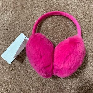 Pink earmuffs